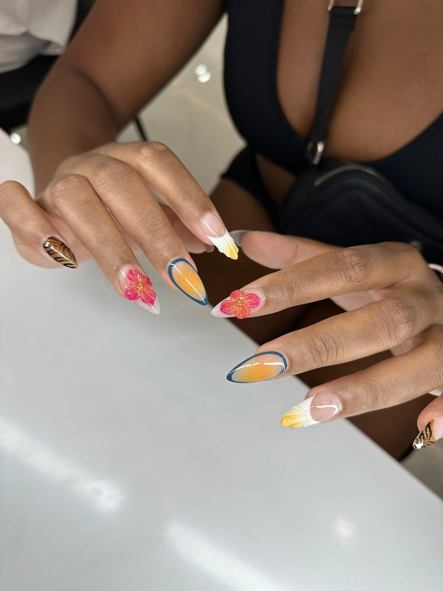 Creative nail styling